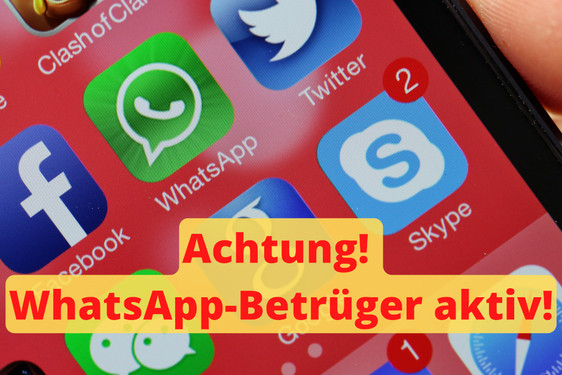Achtung! WhatsApp-Betrüger weiter aktiv! Wiesbadenerin am Montag per WhatsApp um tausende Euro betrogen.
