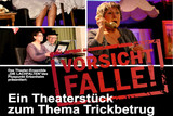 Ein Theaterstück zum Thema Trickbetrug wird in Wiesbadener Vorort Breckenheimer im Vereinshaus ausgeführt.