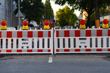 Vollsperrung der Stiegelstraße in Wiesbaden-Kloppenheim wegen Bauarbeiten.