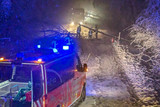 Feuerwehr Wiesbaden zieht Bilanz am Dienstagabend nach Wintereinbruch am Montag