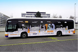 ESWE Verkehr mit Jubiläumsbus beim Fastnachtssonntagszug in Wiesbaden