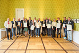 In der IHK Wiesbaden wurden Unternehmer für ihre langjährige Firmentradition ausgezeichnet.