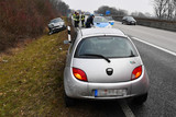 Verkehrsunfall auf der A671: Unachtsamer BMW-Fahrer verursacht Crash bei Kastel