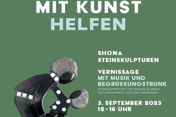 Mit Kunst Helfen- Vernissage bei der Firma Gramenz in Wiesbaden-Erbenheim