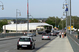 Im Wiesbadener Vorort Kastel wird von 22. bis 26. Juli die Haltestelle Brückenkopf gewartet.