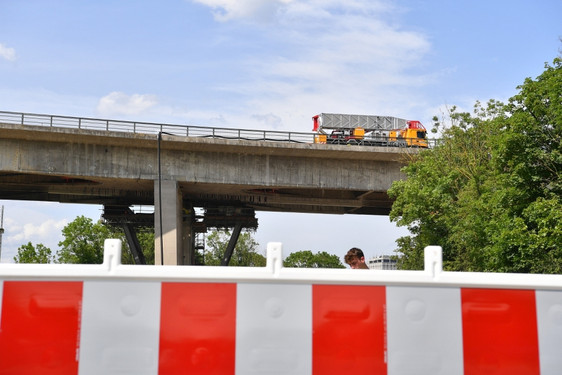 Sperrung Salzbachtalbrücke