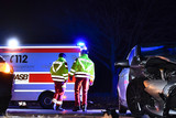 Ein Unfall am Donnerstagabend in Wiesbaden mit zwei Autos forderte drei Verletzten.