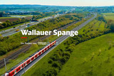 Wallauer Spange: DB-Infomobil zur Planfeststellung in Wiesbaden-Delkenheim und Wallau im Juli.