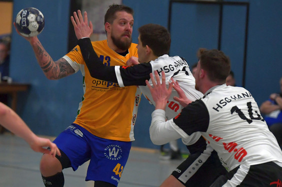 Wiesbadenaktuell Handball HSG Breckenheim Wallau Massenheim Gegen HSG