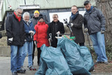 Fleißige Helfer sammelten 20 Säcke Müll ein
