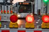 Linie N9: Busumleitung wegen Sperrung der Gabelsbornstraße in Wiesbaden-Biebrich.