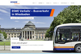 Die Wiesbadener ESWE Verkehr startete mit einem neuem Webauftritt in diese Woche.