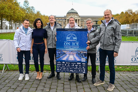 Im Rahmen eines Presse-Lunchs präsentierte der Veranstalter Sporthilfe Wiesbaden e.V. den Stand der aktuellen Vorbereitungen von "Wiesbaden on Ice".