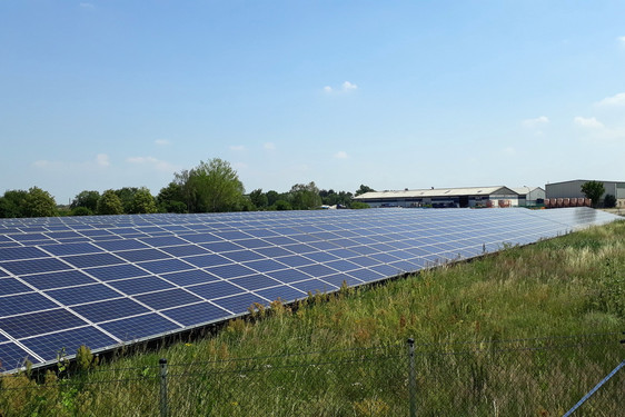 Der Solarpark in Salzwedel hat bereits seinen Betrieb aufgenommen