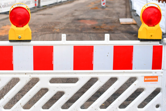 Die Carl-von-Linde Straße wird wegen Bauarbeiten gesperrt