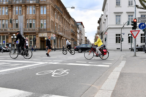 Radfahren in der Stadt