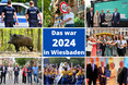 Jahresrückblick 2024 von Wiesbadenaktuell: Zwei schreckliche Familiendramen, nur noch Tempo 40 bzw 30 in der Wiesbadener Innenstadt, die Heliso HSK Klinik wird eingeweiht und die Wiesbaden Phantoms steigen in die GFL2 auf.