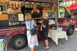 Der Wochenmarkt am Nachmittag auf dem Wiesbadener Luisenplatz startet am Donnerstag, 6. Februar, erstmals nach der Winterpause in die neue Saison.