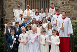In Wiesbaden feierten in den Kirchorten von St. Birgid die Erstkommunionkinder im Mai und im Juni in insgesamt sechs Gottesdiensten ihren ganz besonderen Tag.
