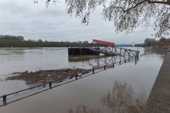 Wiesbadenaktuell Hochwasser In Den Wiesbadener Stadtteilen Biebrich