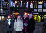 Nordenstadter Landfrauen besuchen Weihnachtsmarkt in Michelstadt