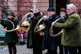 Das Jahr 2025 wird im Jagdschloss Platte bei Wiesbaden mit dem traditionellen Hornkonzert begrüßt.