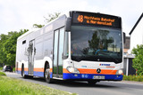 Busumleitungen wegen Vollsperrung der Oberpfortstraße in Wiesbaden-Nordenstadt