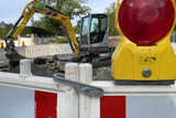 Vollsperrung der Nürnberger Straße wegen Bauarbeiten in Wiesbaden-Delkenheim