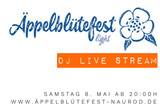 DJ Livestream am Samstagabend zum Äppelblütefest light