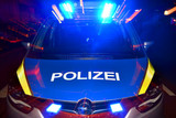 Geparkter Motorroller in der Nacht von Dienstag auf Mittwoch in Wiesbaden erheblich beschädigt.