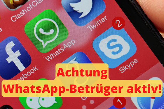 "WhatsApp"-Betrüger schrieben am Montag Senior aus Wiesbaden an - Dieser ist auf Zack.