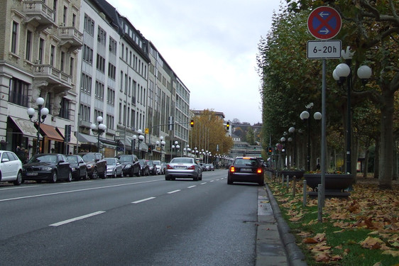 Parkverbot in der Wilhelmstraße