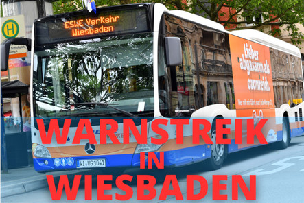 Wiesbaden lahmgelegt: Busstreik am Mittwoch, 19. Februar 2025, trifft Pendler und Schüler.