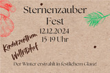 Das Stadtteilzentrum Westend lädt am Donnerstag, 12. Dezember, zum traditionellen Sternenzauberfest im Kinderzentrum Wellritzhof ein.