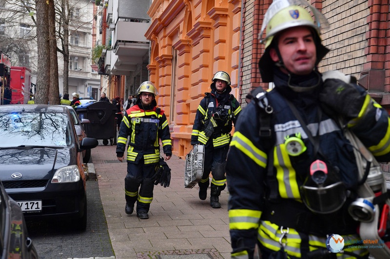 Wiesbadenaktuell Feuerwehreinsatz Kellerbrand Emanuel Geibel Straße