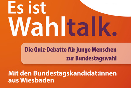 Junges Bündnis bringt Polit-Talk ins Theater. Podiumsdiskussion zur Bundestagswahl – organisiert von Jugendlichen aus Wiesbaden am Montag, 10. Februar, im Theater Pariser Hof.