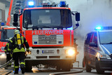 Fahrlässige Brandstiftung in der alten Ländcheshalle am Freitagabend in Hofheim-Wallau.