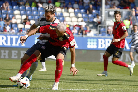 SV Wehen Wiesbaden startete am Samstag gegen SV Sandhausen in eine Englische Woche