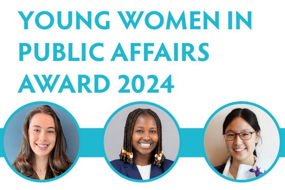 Der "Young Women in Public Affairs"-Award der internationalen Frauenorganisation Zonta würdigt herausragendes ehrenamtliches Engagement junger Frauen in schulischen und gemeinnützigen Bereichen.
