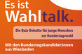 Junges Bündnis bringt Polit-Talk ins Theater. Podiumsdiskussion zur Bundestagswahl – organisiert von Jugendlichen aus Wiesbaden am Montag, 10. Februar, im Theater Pariser Hof.