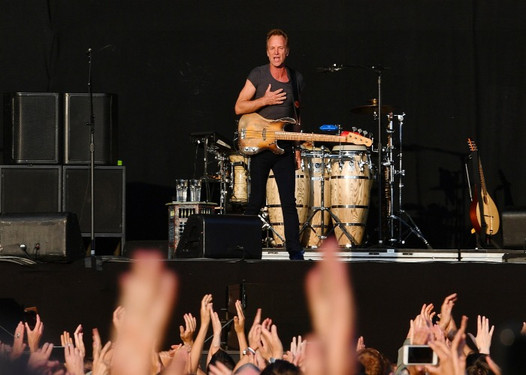 Open-Air-Konzert: Sting auf dem Bowling Green in Wiesbaden