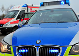 Tödlicher Unfall im Stadtteil Mainz-Kostheim. Mann wird von Auto angefahren.