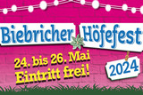 Das Biebricher Höfefest lädt von Freitag, 24. bis Sonntag, 26. Mai Besucherinnen und Besucher ein, eine unvergessliche Zeit zu verbringen. Es gibt Musik, Unterhaltung, Party und Genuss.