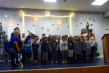Weihnachtsfeier im Haus der Heimat mit Auftritt der Kinder und Erzieher der Kita St. Bonifatius