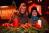 Weihnachtsmarkt des Handwerks in Wiesbaden am 1. Dezember 2024.