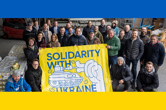Von Wiesbaden in die Ukraine: Der vierte Hilfskonvoi des Wiesbadener Rotary Clubs ist gestartet.