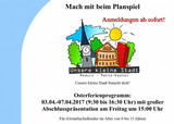 Flyer Reduit "Unsere kleine Stadt"