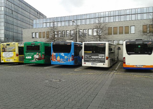 Wiesbadenaktuell Nur die Hälfte aller Busse fuhren am