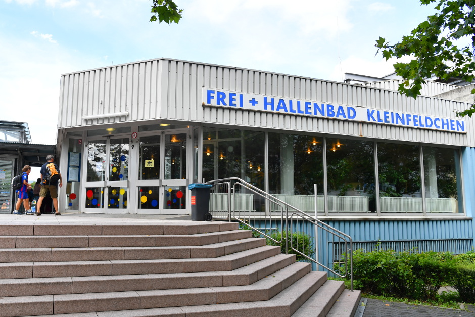 Geänderte Öffnungszeiten am Sonntag im Hallenbad Kleinfeldchen Wiesbaden.