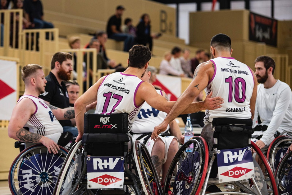 Rhine River Rhinos spielten am Samstag gegen Hannover United um den Einzug ins Pokalfinale